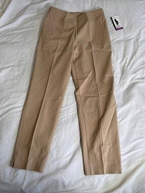 TanJay Slim Fit Stretch Ankle Pants - Beige (NWT)